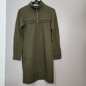 Synergy Organic‎ Clothing Long Sleeve XS Green Dress